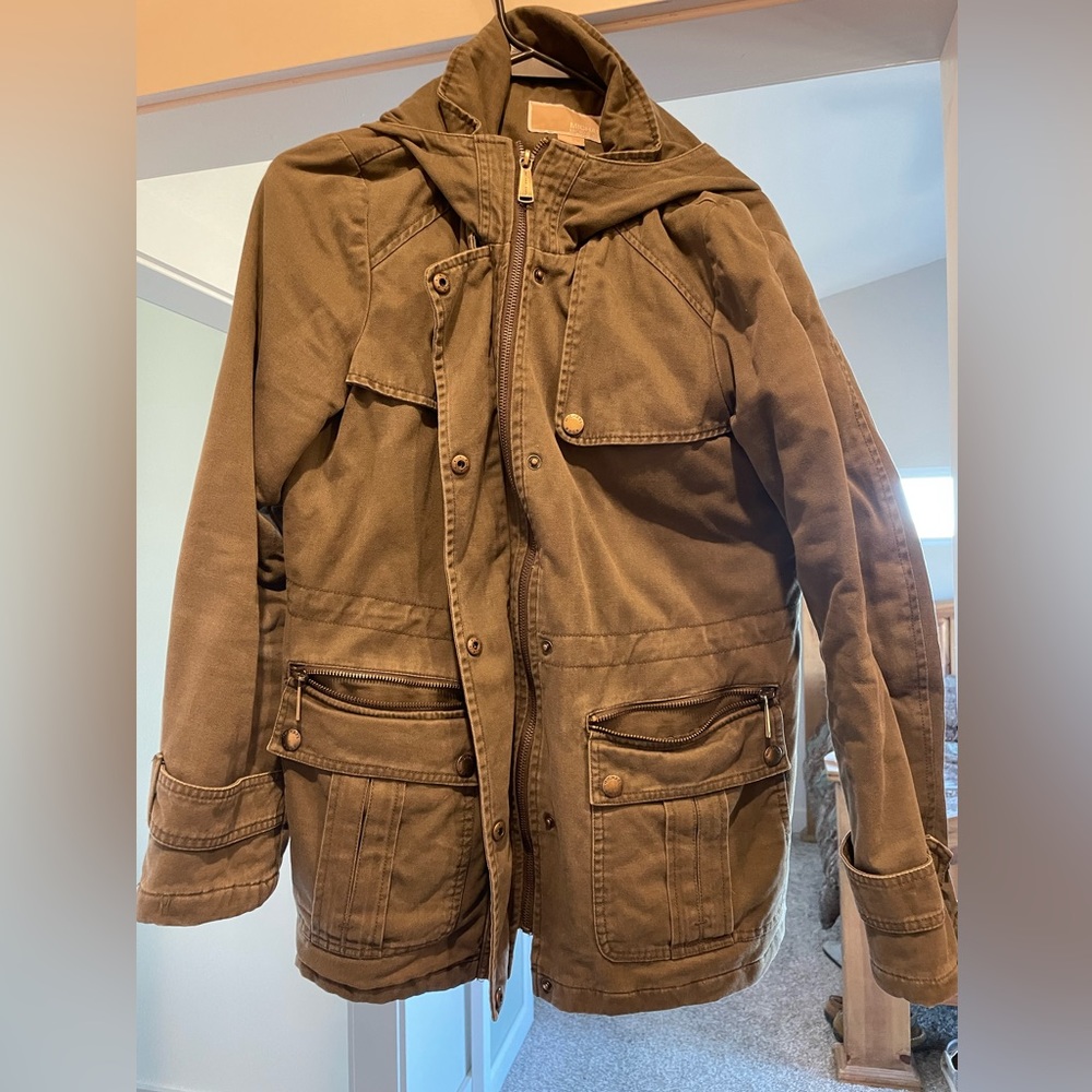 Green Michael Kors jacket MEDIUM